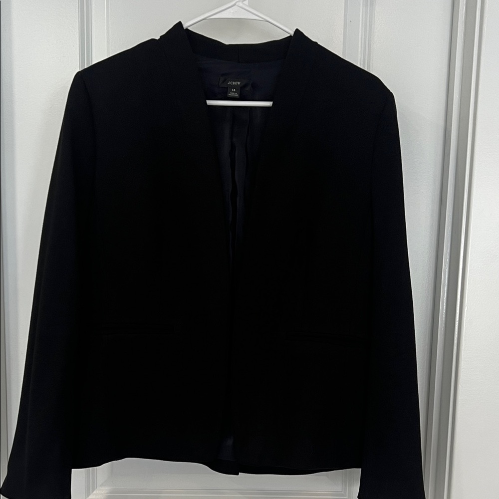 J. Crew Going Out Black Women's Blazer